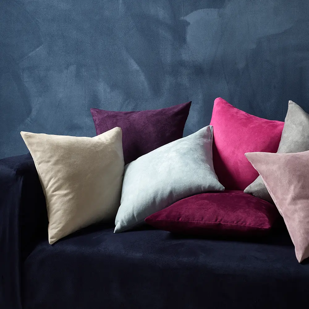 Faux Suede Cushions