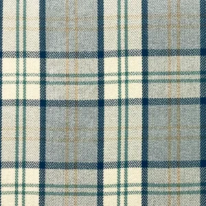 Bronte Plaid Misty Blue
