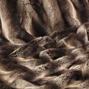 Dark Brown Alaska Faux Fur