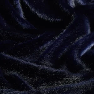 London Faux Fur Navy