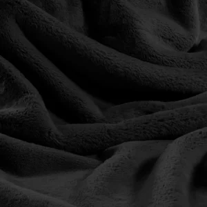 Soft Faux Fur Black