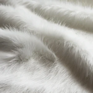 Longhaired Faux Fur White