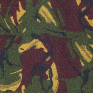 Green Camo Printed Fleece