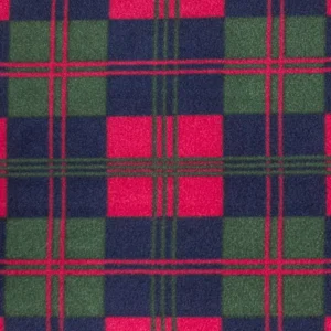 Red Check Printed Fleece