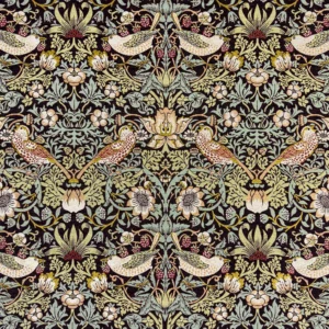Strawberry Thief Tapestry New Black
