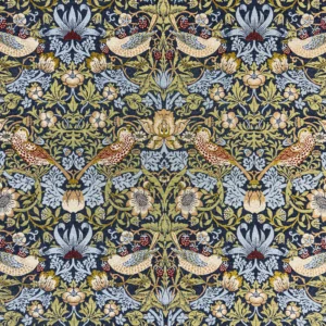 Strawberry Thief Tapestry New Navy